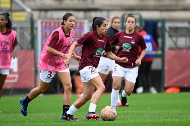 Ana Lucia Martinez Maldonado (Pomigliano Calcio), 26 Kasım 2022 tarihinde İtalya Futbol Şampiyonası Ligi A Women 2022 / 2023 maçında AS Roman Kadınlar Pomigliano Calcio 'ya karşı Tre Fontane Stadyumu' nda oynamıştır. - Fotoğraf: Fabrizio Corradetti / LiveMed