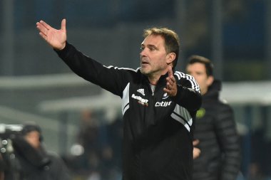 Pisa Luca D 'Angelo İtalya' nın Pisa şehrindeki Arena Garibaldi 'de AC Pisa vs Ternana Calcio maçında baş antrenör olarak görev yaptı.