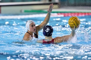 Domitilla Picozzi (SIS Roma) Waterpolo İtalyan Serisi A1 Kadınlar SIS Roman vs RN Florentia ile Roma 'daki Babel Yüzme Havuzu' nda, 26 Kasım 2022 - Fotoğraf: Luigi Marian