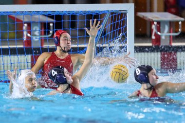 Caterina Banchelli (RN Florentia) Waterpolo İtalyan Serie A1 kadınları, Roma, İtalya 'daki Babel Yüzme Havuzu' nda SIS Roman vs RN Florentia ile eşleşiyor, 26 Kasım 2022 - Fotoğraf: Luigi Marian