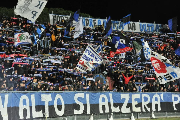 Fans Van Pisa Tijdens Italiaanse Voetbalwedstrijd Serie Pisa Ternana Calcio — Stockfoto