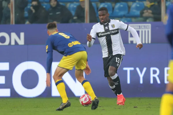 stock image ANGE BONNY (PARMA) during Italian soccer Serie B match Parma Calcio vs Modena FC at the Ennio Tardini stadium in Parma, Italy, November 26, 2022 - Credit: Luca Amedeo Bizzarr