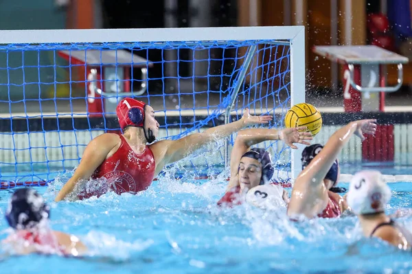 Caterina Banchelli Florentia Tijdens Waterpolo Italiaanse Serie Vrouwen Matchen Sis — Stockfoto