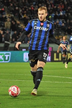 Giuseppe Sibilli (Pisa) İtalya 'nın Pisa şehrindeki Arena Garibaldi' de oynanan Serie B karşılaşmasında AC Pisa, Ternana Calcio 'ya karşı.