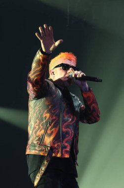 İtalyan şarkıcı / rapçi Salmo 