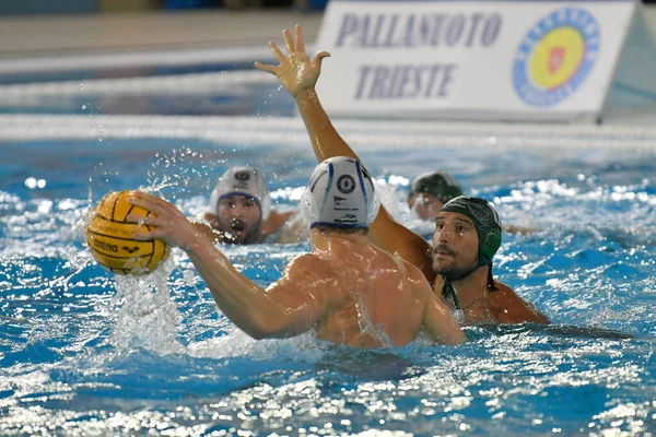 Giacomo Bini Pallanuoto Trieste Waterpolo Italian Serie Match Pallanuoto Trieste — Stock Photo, Image