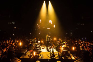 İtalyan şarkıcı Music Concert Salmo - Livorno, İtalya 'daki Modigliani Forum' da düzenlenen Flop Tour, 26 Kasım 2022 - Fotoğraf: Sebastiano Bongi Tom