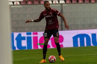 Hernani Azvedo Reggina İtalyan futbolu serisi B maçında portresi Reggina 1914 'te Benevento Calcio' ya karşı Reggio Calabria, İtalya 'daki Oreste Granillo stadyumunda, 27 Kasım 2022 - Fotoğraf: Valentina Giannetton