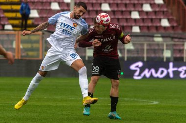 Gagliolo Riccardo Reggina, İtalya Serie B maçı sırasında Benevento Calcio 'ya karşı Reggio Calabria, İtalya' daki Oreste Granillo Stadyumu 'nda 27 Kasım 2022 - Fotoğraf: Valentina Giannetton