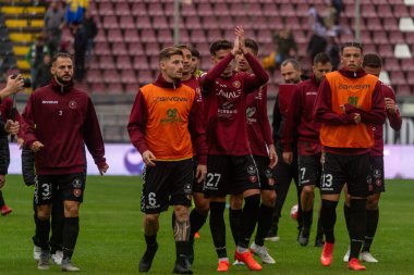 İtalyan futbol takımı Serie B maçında Reggina 1914 - Benevento Calcio maçı Reggio Calabria, İtalya 'daki Oreste Granillo stadyumunda, 27 Kasım 2022 - Fotoğraf: Valentina Giannetton