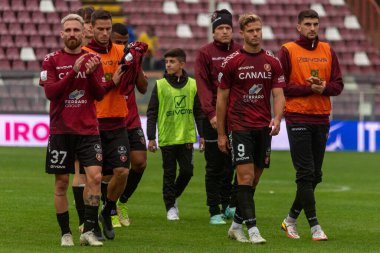 İtalyan futbol takımı Serie B maçında Reggina 1914 - Benevento Calcio maçı Reggio Calabria, İtalya 'daki Oreste Granillo stadyumunda, 27 Kasım 2022 - Fotoğraf: Valentina Giannetton