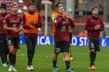 İtalyan futbol takımı Serie B maçında Reggina 1914 - Benevento Calcio maçı Reggio Calabria, İtalya 'daki Oreste Granillo stadyumunda, 27 Kasım 2022 - Fotoğraf: Valentina Giannetton