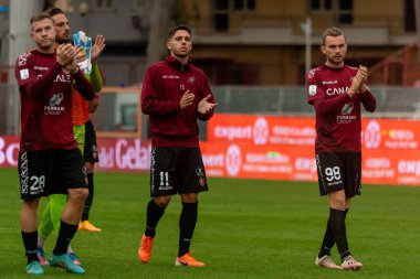 İtalyan futbol takımı Serie B maçında Reggina 1914 - Benevento Calcio maçı Reggio Calabria, İtalya 'daki Oreste Granillo stadyumunda, 27 Kasım 2022 - Fotoğraf: Valentina Giannetton