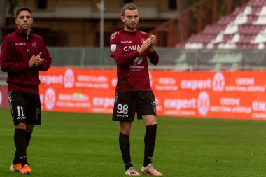 İtalyan futbol takımı Serie B maçında Reggina 1914 - Benevento Calcio maçı Reggio Calabria, İtalya 'daki Oreste Granillo stadyumunda, 27 Kasım 2022 - Fotoğraf: Valentina Giannetton