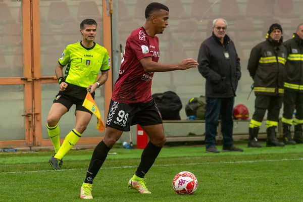 Rivas Rigoberto Reggina İtalyan futbolu Serie B maçı sırasında Benevento Calcio 'ya karşı Benevento Calcio maçı, Reggio Calabria, İtalya' da Oreste Granillo Stadyumu, 27 Kasım 2022 - Fotoğraf: Valentina Giannetton