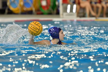 Marta Carpaneto (Bogliasco 1951) Waterpolo İtalyan Serie A1 kadınları, Pallanuoto Trieste - Bogliasco 1951 Trieste, İtalya 'da, 26 Kasım 2022 - Fotoğraf: Marco Todar