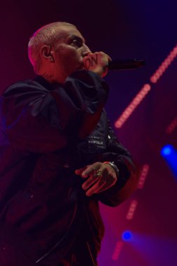 Luche İtalyan şarkıcı Music Concert Luche - DVLA Tour at the Palapartenope, İtalya, 29 Kasım 2022 - Fotoğraf: Melania Lucian