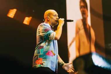 Max Pezzali İtalyan şarkıcı Max Pezzali - Max30 Nei Palasport Assago Mediolanum Forum 'da - Milan, İtalya, 30 Kasım 2022 - Fotoğraf: Rossella Mel