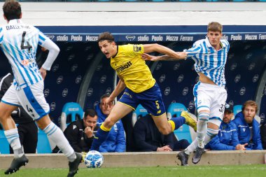 Giorgio Cittadini (Modena) İtalya 'nın Ferrara kentindeki Paolo Mazza Stadyumu' nda oynanan İtalyan Serie B maçında,