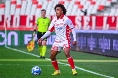 Bari 'den Mehdi Dorval İtalyan futbol takımı B maçında SSC Bari-AC Pisa maçında Bari, İtalya' daki San Nicola stadyumunda, 4 Aralık 2022 - Fotoğraf: Fabio Fagiolin