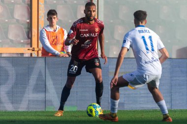 Hernani Azevedo Reggina İtalyan futbolu serisi B maçında portresi Reggina 1914 'te Frosinone Calcio' ya karşı Reggio Calabria, İtalya 'daki Oreste Granillo stadyumunda, 8 Aralık 2022 - Fotoğraf: Valentina Giannetton