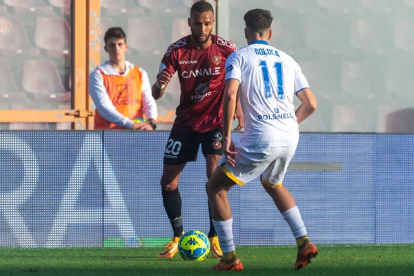 Hernani Azevedo Reggina İtalyan futbolu serisi B maçında portresi Reggina 1914 'te Frosinone Calcio' ya karşı Reggio Calabria, İtalya 'daki Oreste Granillo stadyumunda, 8 Aralık 2022 - Fotoğraf: Valentina Giannetton