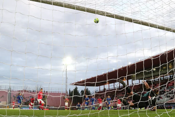 stock image melchiorri federico (n.9 perugia calcio) the penalty kick is wrong during Italian soccer Serie B match AC Perugia vs SPAL at the Renato Curi stadium in Perugia, Italy, December 08, 2022 - Credit: Loris Cerquiglin