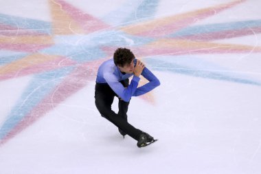 Nikolaj Memola (İtalya - Gençler) ISU 2022 ISU Grand Prix finallerinde Torino, İtalya 'da Palavela' da, 8 Aralık 2022 - Fotoğraf: Claudio Benedett