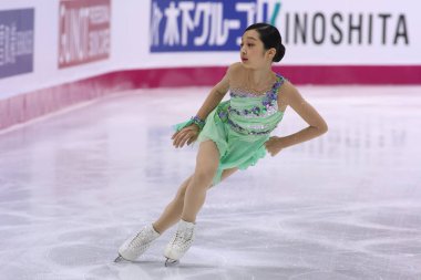 Jia Shin (Güney Kore - Genç Kadınlar) ISU 2022 ISU Grand Prix finallerinde Torino, İtalya 'da Palavela' da, 8 Aralık 2022 - Fotoğraf: Claudio Benedett