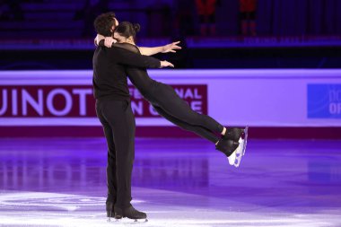 Irma Caldara ve Riccardo Maglio (İtalya - Yerel Kıdemli Çiftler) ISU 2022 ISU Paten Grand Prix finalleri sırasında - Torino, İtalya 'daki Palavela' da 4 gün, 11 Aralık 2022 - Fotoğraf: Claudio Benedett