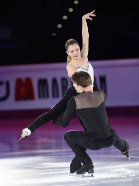 Victoria Manni ve Carlo Roethlisberger (İtalya - Yerel Buz Dansı) ISU 2022 ISU Paten Grand Prix finalleri sırasında - Torino, İtalya 'daki Palavela' da 4 gün, 11 Aralık 2022 - Fotoğraf: Claudio Benedett