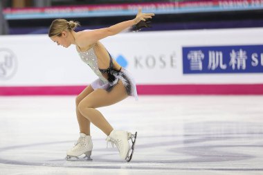 Loena Hendrickx (Bel) Artistik Patinaj Grand Prix 'si sırasında (İtalya) - Valerio Origo / LiveMedi