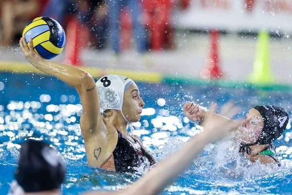 Chiara Tabani Sis Roma Beim Wasserball Champions League Der Frauen — Stockfoto