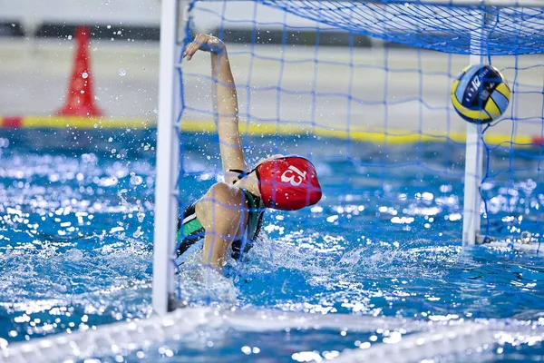 Britt Anna Van Den Dobbelsteen Zaan Durante Waterpolo Liga Campeones — Foto de Stock