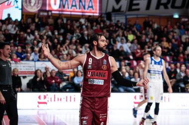 Riccardo Moraschini (Umana Reyer Venezia) İtalya Basketbol Şampiyonası sırasında Umana Reyer Venezia, Venedik 'teki Taliercio' da Germani Brescia 'ya karşı, 10 Aralık 2022 - Fotoğraf: Mattia Radon