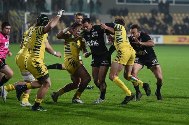 Gael drean (toulon) Rugby Kupası sırasında Parme Zebre Toulon 'a karşı Parma, İtalya' daki Sergio Lanfranchi Stadyumu 'nda, 10 Aralık 2022 - Fotoğraf: Alessio Tarpin