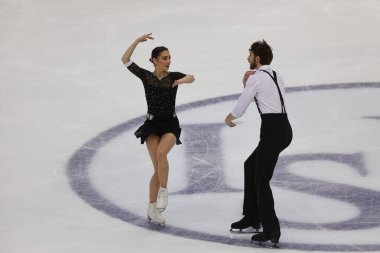 Sara Conti / Niccolo Macii (Ita), Palavela Torino 'da (İtalya) 2022 ISU Buz Pateni Grand Prix finalleri sırasında İtalya' nın Torino şehrinde gerçekleştirilen Artistik Patinaj Grand Prix Finali sırasında gerçekleşti.