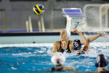 Chiara Tabani (SIS Roma) Waterpolo Kadınlar Ligi 'nde SIS Romanlar Vouliagmeni' ye karşı Roma, İtalya 'daki Frecciarossa Su Polo' sunda, 9 Aralık 2022 - Fotoğraf: Luigi Marian