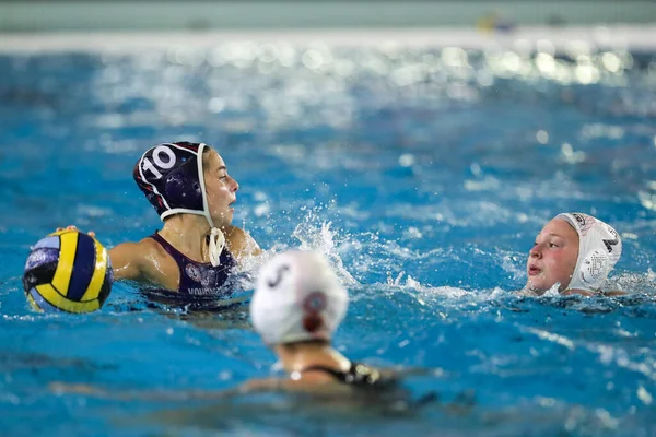 Desponia Andreadi Vouliagmeni Durante Waterpolo Women Champions League Sis Roma —  Fotos de Stock