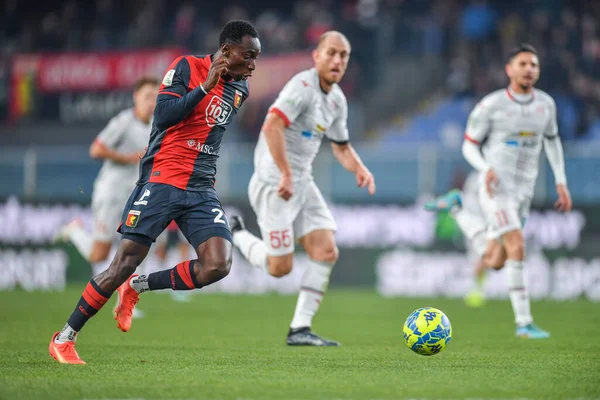 İtalya futbol takımı Serie B maçında Alessandro Vogliacco (Genoa) Cenova 'daki Luigi Ferraris Stadyumu' nda Ceneviz CFC 'ye karşı FC Sudtirol, 8 Aralık 2022 - Fotoğraf: Danilo Vig