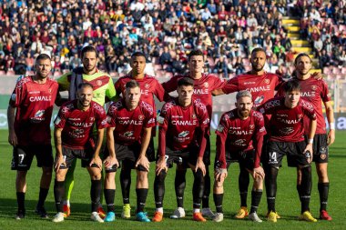 İtalyan futbol takımı Serie B maçında Reggina 1914-Frosinone Calcio maçı Reggio Calabria, İtalya 'daki Oreste Granillo Stadyumu' nda yapıldı.