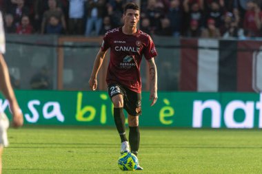 İtalyan futbolu Serie B maçında Michele Reggina portresi Reggina 1914 'te Frosinone Calcio' ya karşı Reggio Calabria, İtalya 'daki Oreste Granillo Stadyumu' nda oynandı.