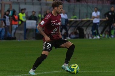 Ricci Federico Reggina portresi İtalyan futbol takımı B maçında Reggina 1914-Frosinone Calcio maçı sırasında İtalya 'nın Reggio Calabria şehrindeki Oreste Granillo Stadyumu' nda yapıldı.