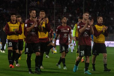 İtalyan futbol takımı Serie B maçında Reggina 1914-Frosinone Calcio maçı Reggio Calabria, İtalya 'daki Oreste Granillo Stadyumu' nda yapıldı.