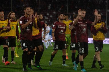 İtalyan futbol takımı Serie B maçında Reggina 1914-Frosinone Calcio maçı Reggio Calabria, İtalya 'daki Oreste Granillo Stadyumu' nda yapıldı.