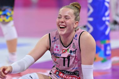 Isabelle Haak (Prosecco Doc Imoco Conegliano) İtalyan Supercup Kadınlar Prosecco Doc Imoco Conegliano, Igor Gorgonzola Novara 'ya karşı Floransa' daki Pala Wanny 'de, 26 Kasım 2022 - Fotoğraf: Lisa Guglielm