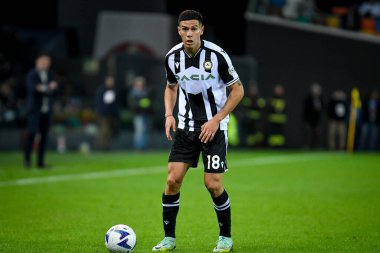 Udinese 'nin Nehuen Perez portresi İtalya futbol takımı Serie A maçında Udinese Calcio ile ABD Lecce (portreler arşivi) maçında Udine, İtalya' daki Dacia Arena stadyumunda, Kasım 04, 2022 - Fotoğraf: Ettore Griffon