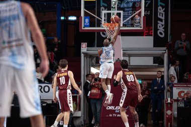 Chris Dowe (Dinamo Sassari) İtalya Basketbol Şampiyonası sırasında Umana Reyer Venezia, Banco di Sardegna Sassari 'ye karşı Venedik, İtalya' da Taliercio 'da, 26 Aralık 2022 - Fotoğraf: Mattia Radon