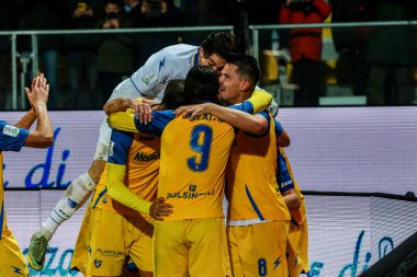 Frosinone Calcio 'dan Samuele Mulattieri İtalya' nın Frosinone şehrindeki Benito Stirpe Stadyumu 'nda Frosinone Calcio' ya karşı Frosinone Calcio maçında 26 Aralık 2022 - Fotoğraf: Raffaele Cont