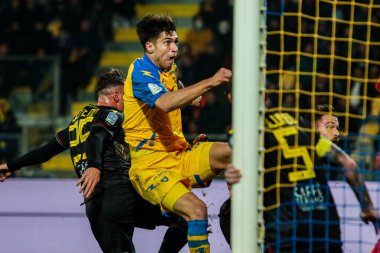 Frosinone Calcio 'dan Luca Moro İtalya' nın Frosinone şehrindeki Benito Stirpe Stadyumu 'nda Frosinone Calcio' ya karşı Frosinone Calcio maçında, 26 Aralık 2022 - Fotoğraf: Raffaele Cont
